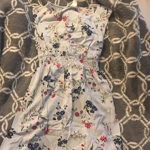 Floral maternity dress